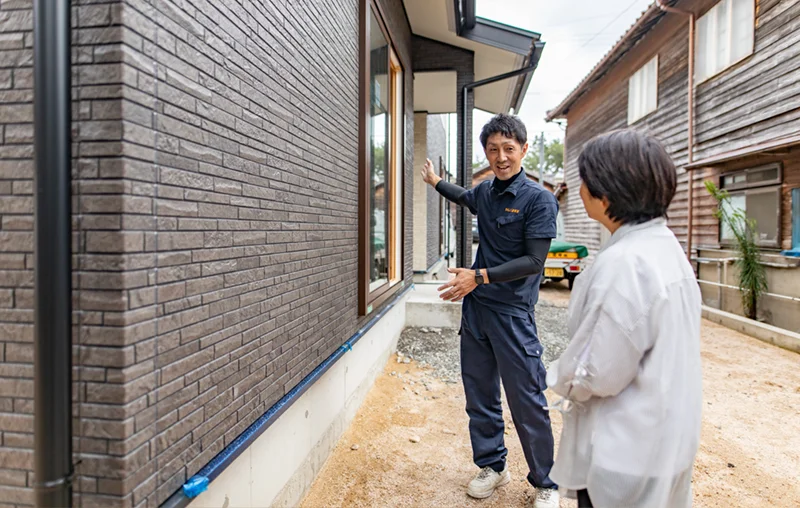 まるふく産商 外観・地域の信頼
