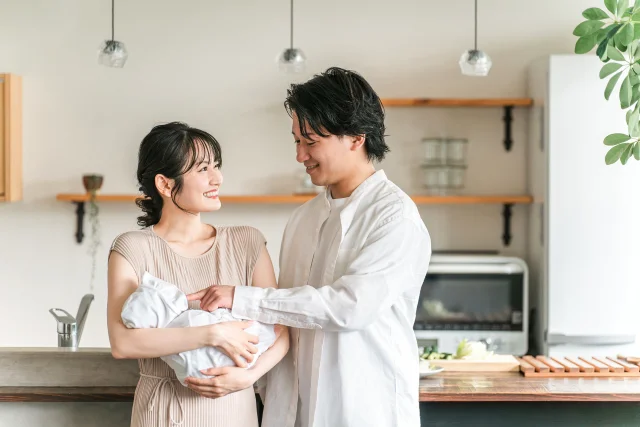 育児休業・時短勤務・子育て支援のイメージ