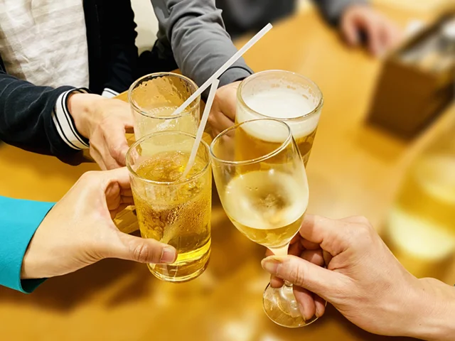 懇親会