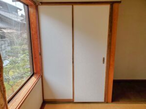 【after】引き戸に変更しました。