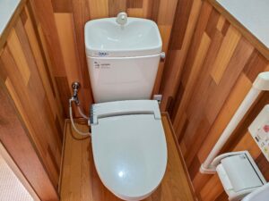 【after】トイレは既存のものを設置したので、使い心地も変わらずよかったです。
