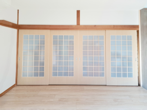 【after】フローリングや建具の色、デザインを色々みせてもらい気に入ったものを選べてよかった。