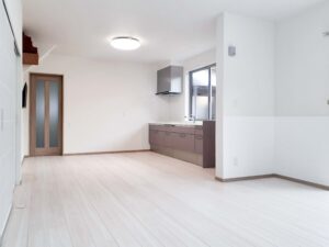 【after】二間をつなげて広いLDKにしました。