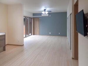 【after】ブルーのアクセントが映えますね。