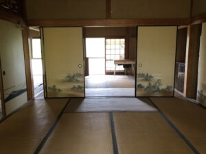 【before】いわゆる田の字型の和室でした。