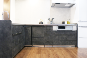 【after】一緒に並んで料理がしやすくなりました。