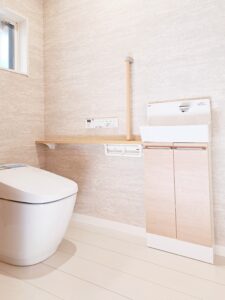 【after】家族みんなが使いやすいトイレになりました。