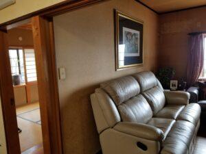 【before】リビングの隣にあった和室と洋室です。